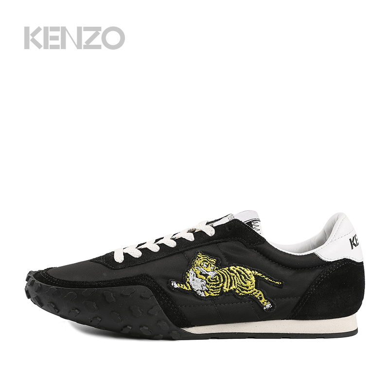 【kenzo】高田贤三18新款i1akz006经典老虎刺绣图案休闲鞋运动鞋