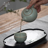 中国问鼎汝瓷天青一粒珠壶 陶瓷功夫茶具单壶 汝窑开片功夫冲泡壶 商品缩略图3