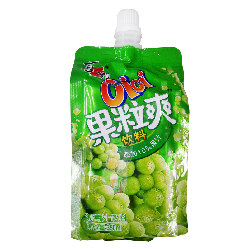 喜之郎果粒爽(葡萄味)350ml