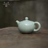 中国问鼎汝瓷天青一粒珠壶 陶瓷功夫茶具单壶 汝窑开片功夫冲泡壶 商品缩略图0