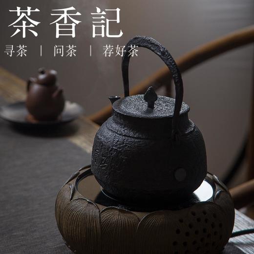 茶香记 纯手工铁壶素心 菊韵 小马哥世家出品 铁壶 煮水壶 茶具 商品图3