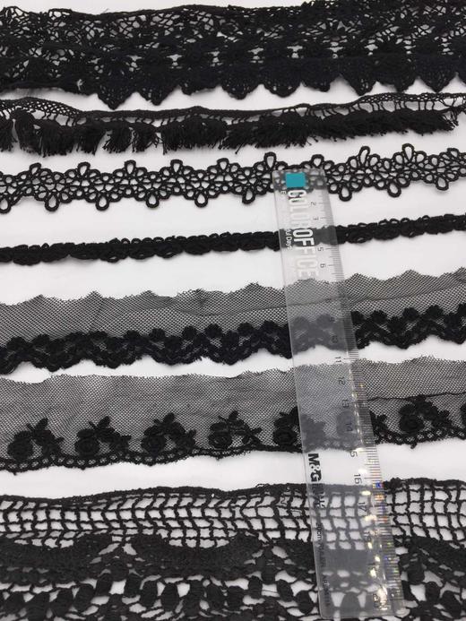 裁缝学苑 卓多姿品牌花边包邮 蕾丝网纱花边称斤论斤品牌余料辅料 商品图2