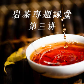 《三坑两涧和武夷老枞》——武夷岩茶专题课堂第三讲