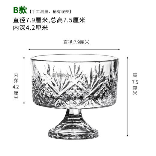 欧米前菜杯【两款】网红餐厅创意菜爆款盛器。 商品图3