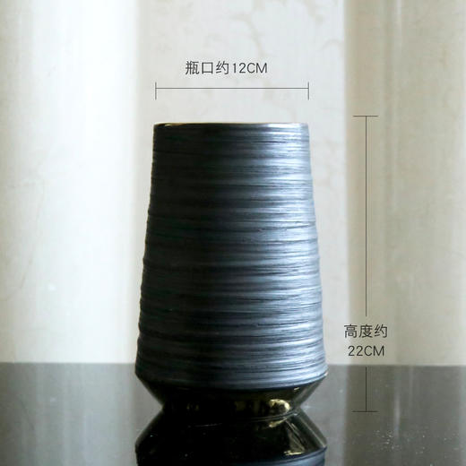 原野 自然风花艺仿真花假花套装 客厅电视柜装饰花艺花瓶摆件 商品图13