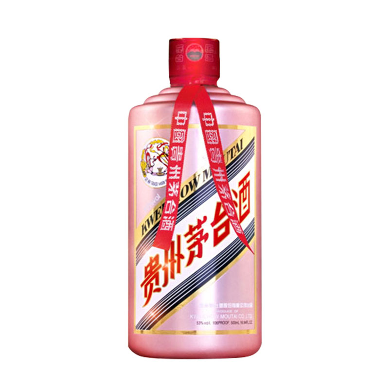 53度茅台玫瑰金500ml