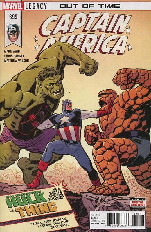 美国队长 主刊 Captain America V8（2017）普封 商品图5