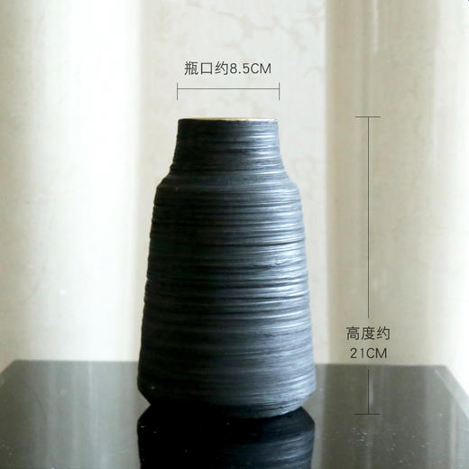原野 自然风花艺仿真花假花套装 客厅电视柜装饰花艺花瓶摆件 商品图14