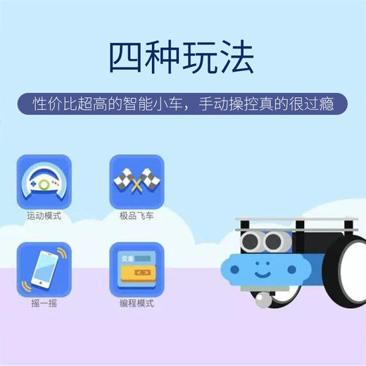 锻炼动手能力智能机器人小车小卡智能机器人 商品图4