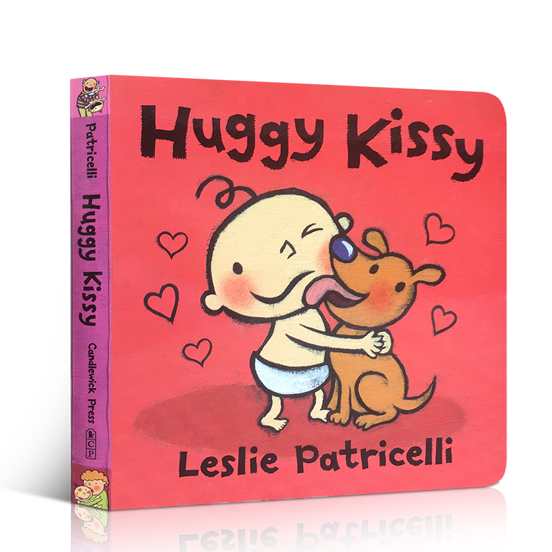 英文原版huggykissy拥抱亲吻培养宝宝的行为习惯名家lesliepatricelli