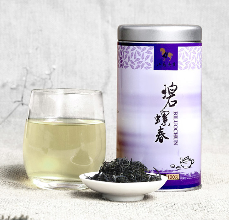 八马茶业|绿茶·碧螺春茶叶·品韵.100g/罐 bf013