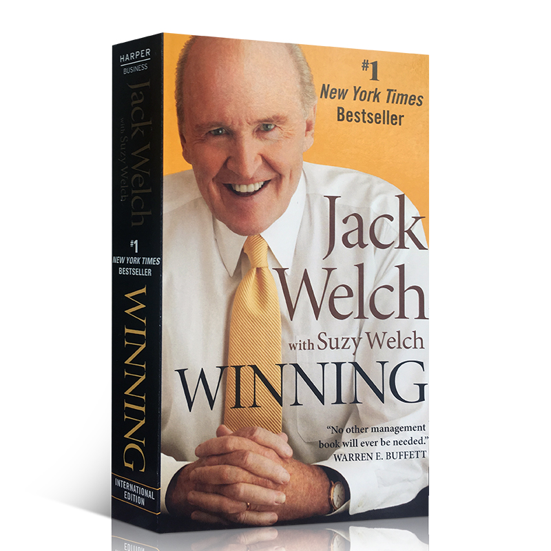 英文原版 winning intl 赢 jack welch 杰克韦尔奇自传 作者jack