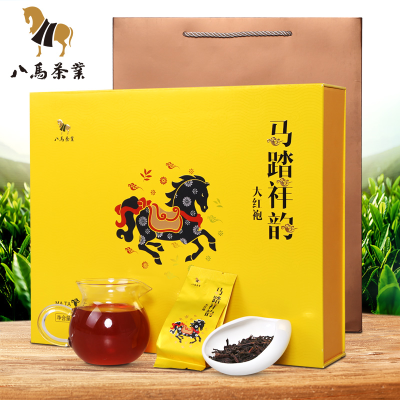 八马茶业|大红袍茶叶·马踏祥韵.480g/盒 ab071