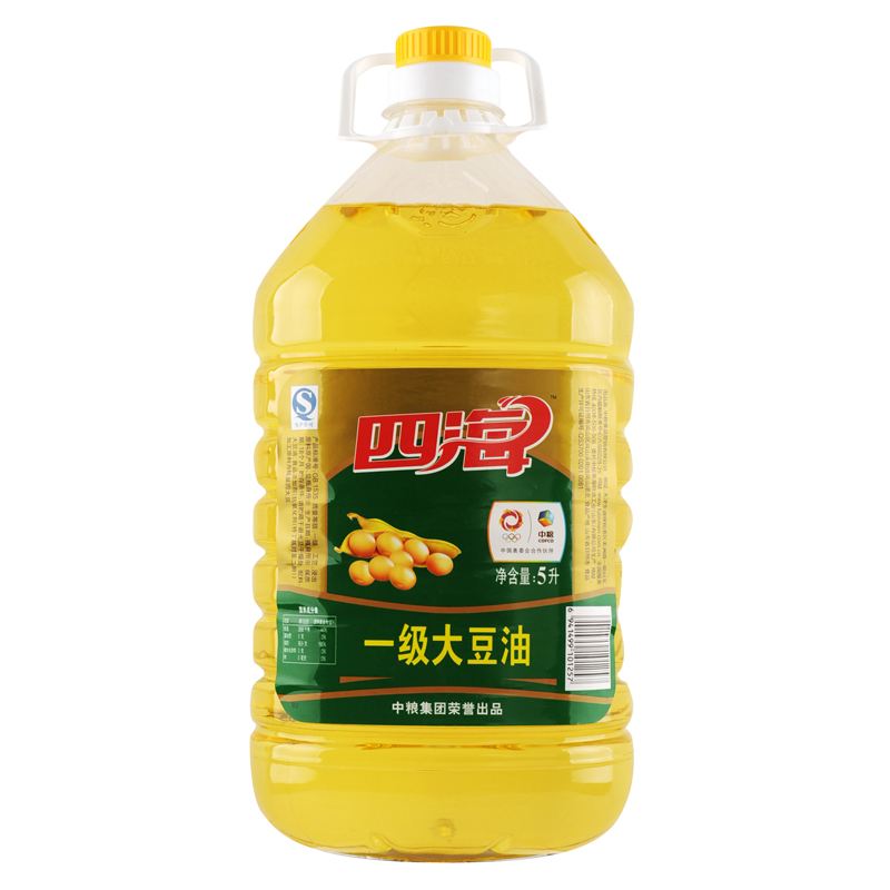 四海一级大豆油5l