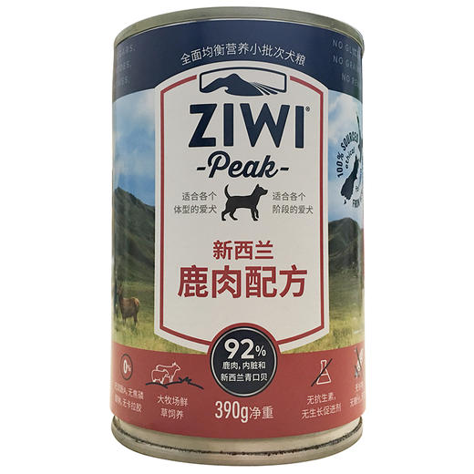 巅峰 鹿肉狗罐头 390g 商品图0