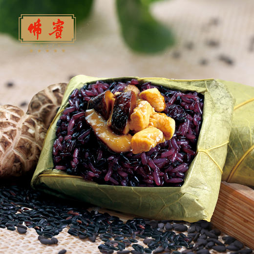 黑米糯米鸡4个装400g 商品图0