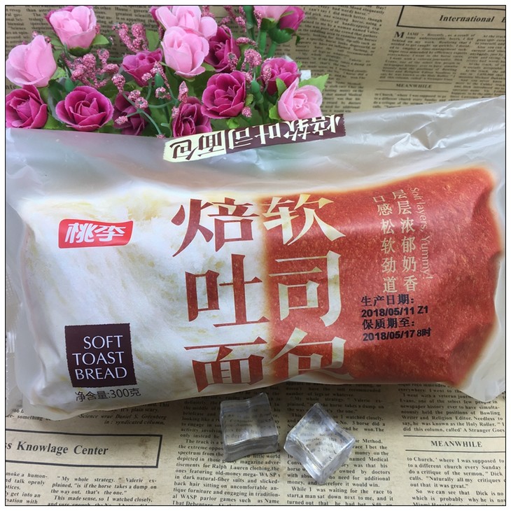 桃李焙软吐司面包 300g