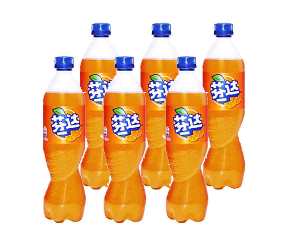 芬达橙汁500ml*6