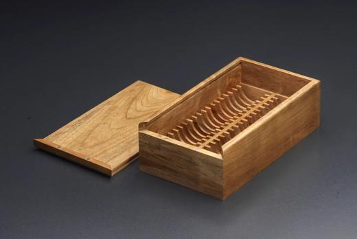 双排樟木40只装52圆盒抽拉钱币盒（40ZA） 商品图3