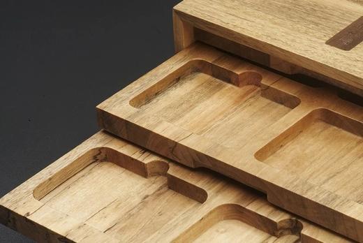 【实木泉匣】香樟木五层评级币实木函(5MP) 商品图8