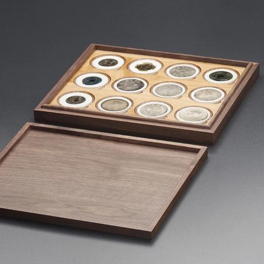 黑胡桃(枫木)单层实木托盘 商品图0