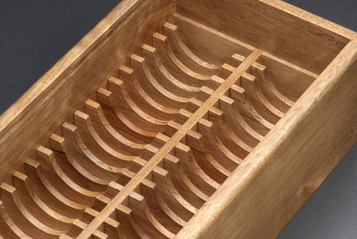 双排樟木40只装52圆盒抽拉钱币盒（40ZA） 商品图8