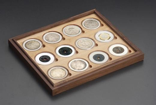 黑胡桃(枫木)单层实木托盘 商品图4