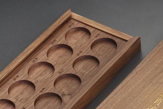 黑胡桃全实木(明式素面)第一轮12生肖收藏盒 商品图3