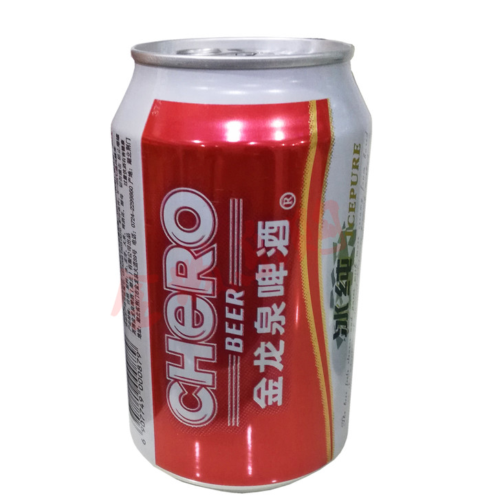 限武汉地区销售 丨8°金龙泉冰纯啤酒330ml/听*6听/组 4组 共24听