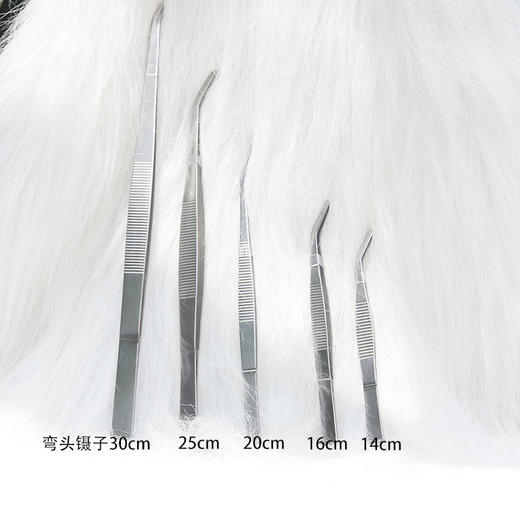 弯头镊子 (14cm-30cm) 单把 商品图0