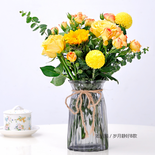 插花设计 岁月静好 b款(不含花瓶)