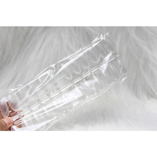 凹型透明甲片 练习甲片色卡甲片 商品图2