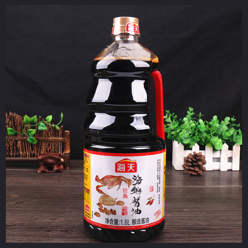 海天海鲜酱油 1.6l/桶