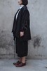 Garment Reproduction of Workers Flore绑带短外套 黑色/卡其色 商品缩略图4