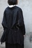Garment Reproduction of Workers Flore绑带短外套 黑色/卡其色 商品缩略图5