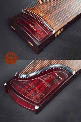 敦煌牌 古筝 S98J 凤枝吟月 花港观鱼图案