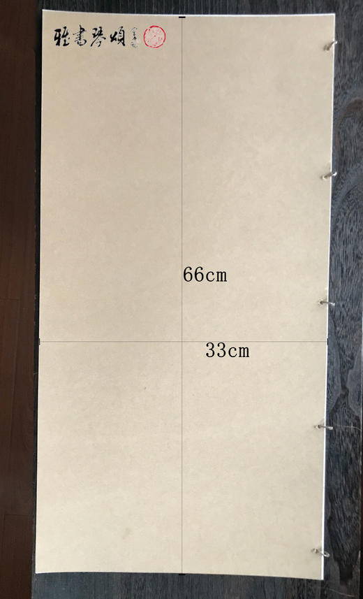 雅书琴颂中国画特制生宣册页 商品图1