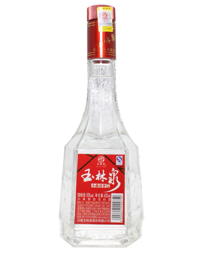 玉林泉 50度小曲清香400ml1*12(批x)