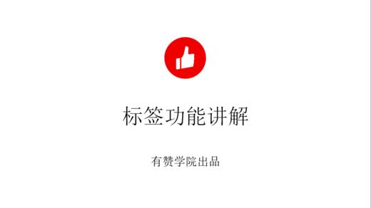 标签功能讲解 商品图0