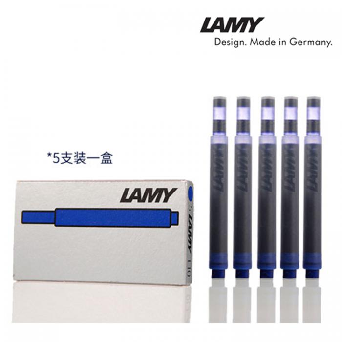 凌美lamy 钢笔适用墨胆 墨囊t10墨水芯五只装