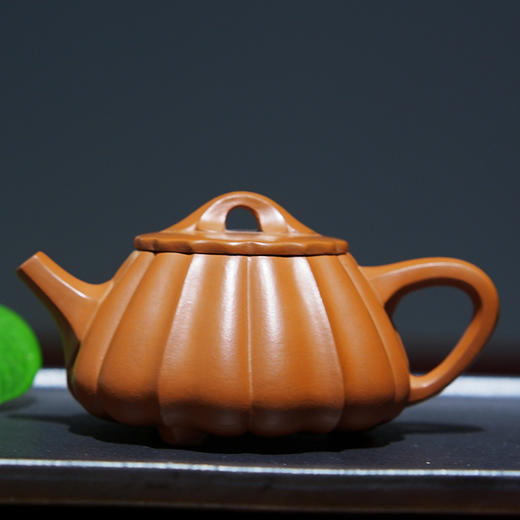 【云山】菊蕾石瓢紫砂壶朱泥送礼自用收藏 商品图0