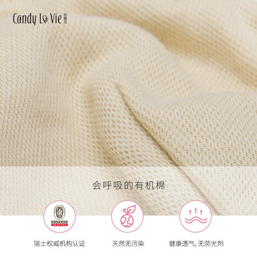 奶糖派孕妇哺乳文胸无钢圈有机棉 轻薄怀孕期胸罩喂奶上托内衣 商品图3