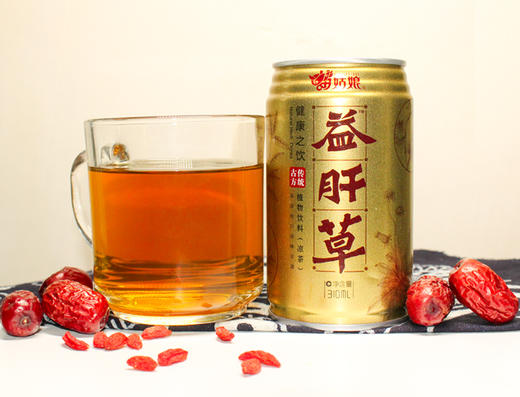 苗姑娘 益肝草金罐 凉茶饮料原汁原味无糖310ml*12罐 商品图2