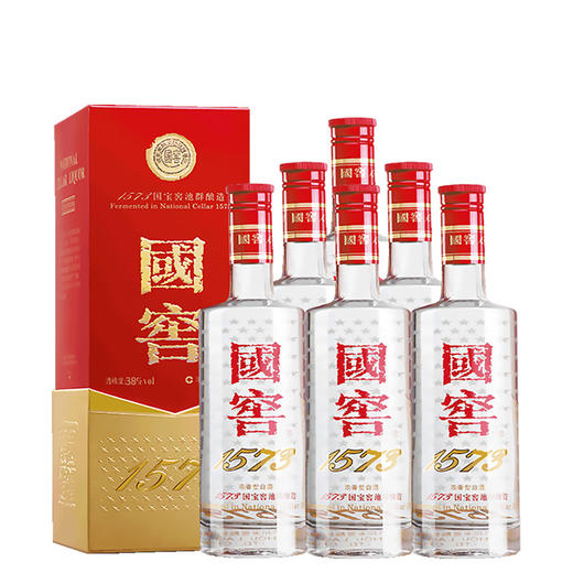 【泸州老窖酒名堂】国窖1573经典装  38度500ml*6整箱 商品图1