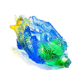 琉璃摆件 佛手烟缸 商务馈赠