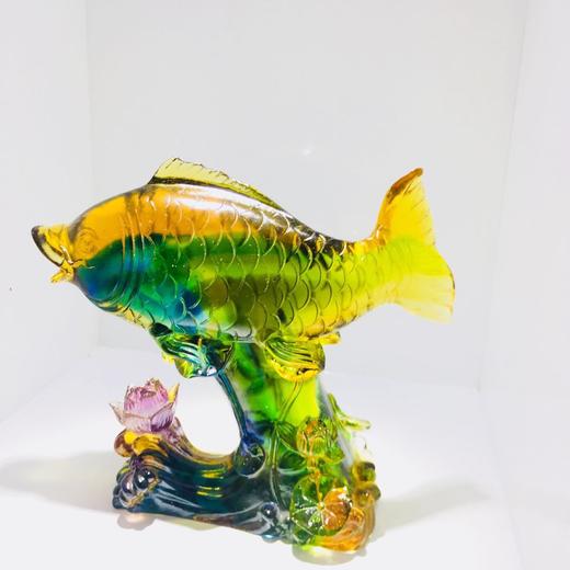 琉璃摆件  年年有余 商务馈赠 商品图2