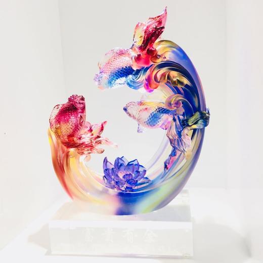 琉璃摆件 富贵有余 商务馈赠 商品图1