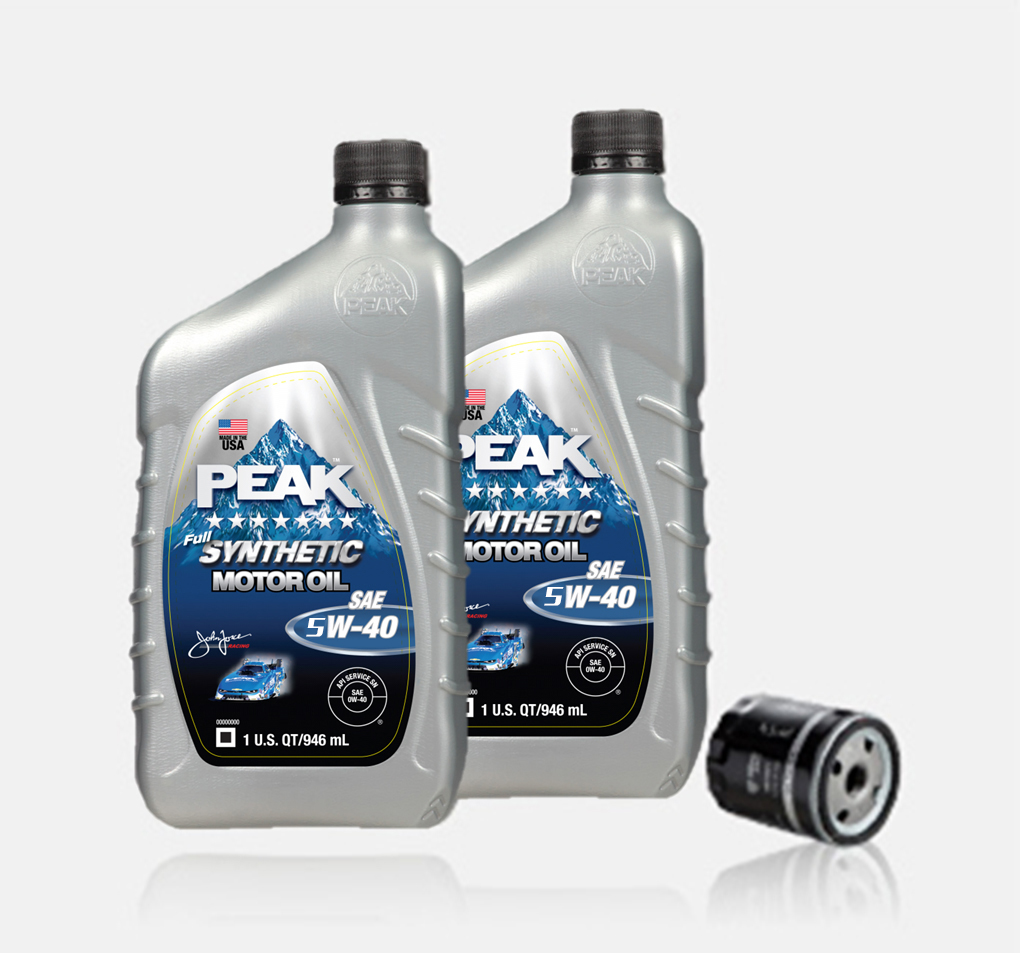 美国peak七星级全合成机油4l 机油格保养套餐