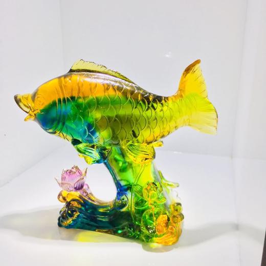 琉璃摆件  年年有余 商务馈赠 商品图1