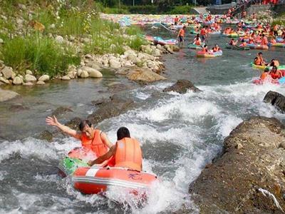 ＜2108浙西大明山、大龙湾、龙井峡王者漂流2日＞ 门票漂流全含，赠送农家晚餐 商品图0
